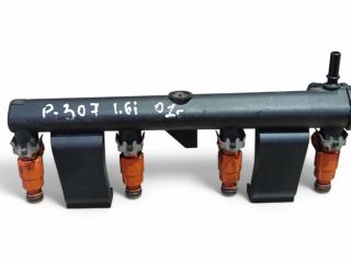 форсунка Peugeot 307 1 поколение 2005, 1.6 л., бензин