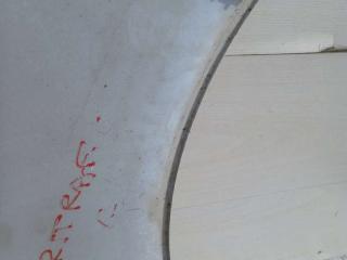 крыло переднее левое Renault Trafic 2 поколение [рестайлинг] 2007