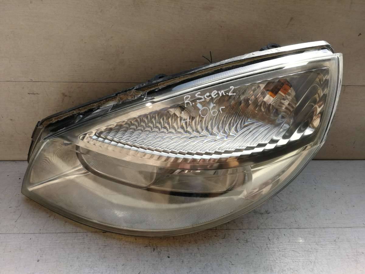 фара левая Renault Scenic 2 поколение 2006 - фото №1