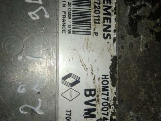 блок управления двигателем Renault Safrane 1 поколение 1992, 2.2 л., бензин, хетчбэк 5 дв.