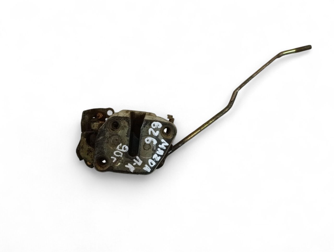 замок двери передней правой Mazda 626 3 поколение 1990 - фото №1