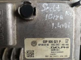 блок управления двигателем SEAT Ibiza 4 поколение 2010, 1.4 л., дизель, хетчбэк 5 дв.