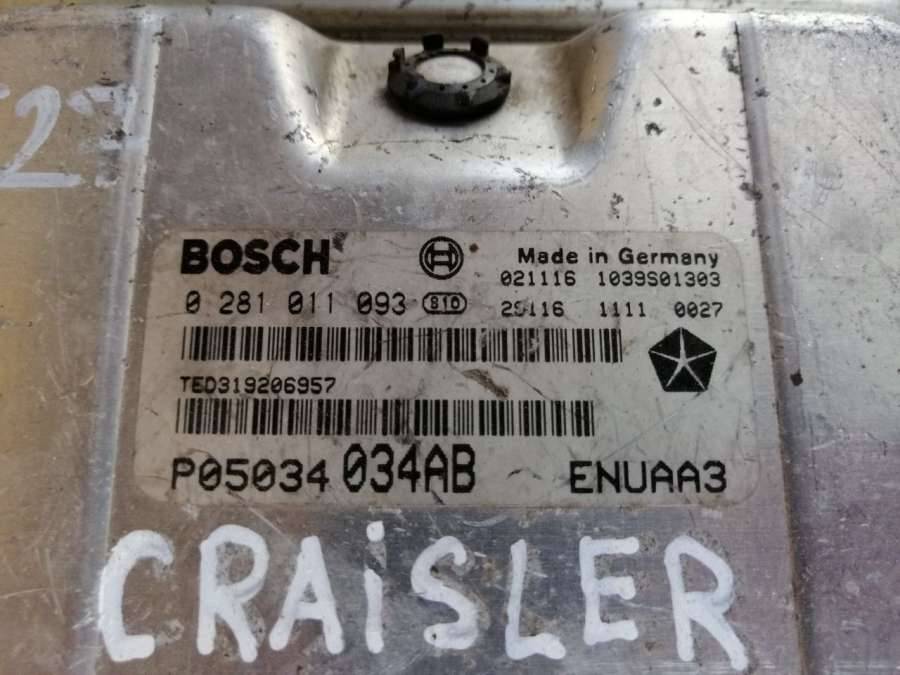 блок управления двигателем Chrysler PT Cruiser 1 поколение 2000, 2.2 л., дизель, хетчбэк 5 дв. - фото №1