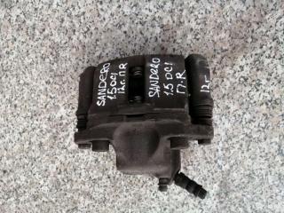 суппорт передний правый Dacia Sandero 1 поколение 2012, 1.5 л., DCi, дизель, хетчбэк 5 дв.