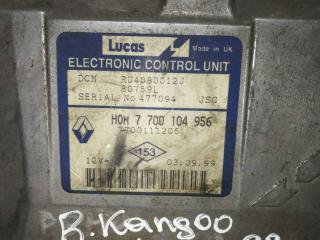блок управления двигателем Renault Kangoo 1 поколение 1999, 1.9 л., D, дизель, 7700104956