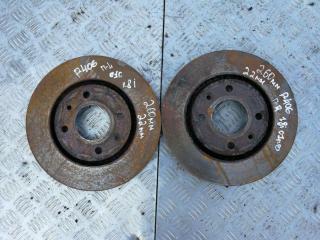 диск тормозной передний Peugeot 406 1 поколение [рестайлинг] 2001