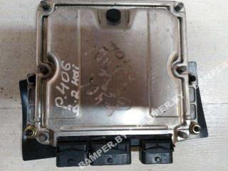 блок управления двигателем Peugeot 406 1 поколение [рестайлинг] 2001, 2.2 л., HDi, дизель