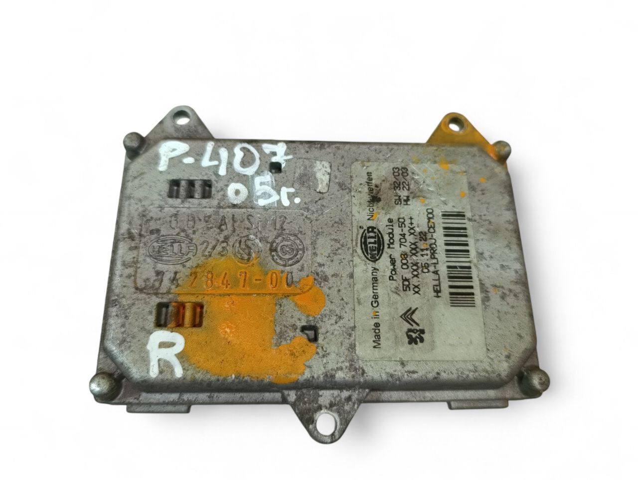 блок розжига ксенона Peugeot 407 1 поколение 2005 - фото №1