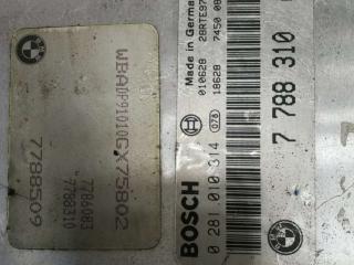 блок управления двигателем BMW 5 серия E39 [рестайлинг] 2001, 2.5 л., TDi, дизель, 0281010314