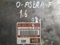 блок управления двигателем Opel Astra F [рестайлинг] 1998, 1.6 л., бензин, хетчбэк 5 дв. - фото №2