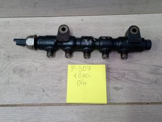 топливная рампа Peugeot 307 1 поколение 2004, 1.6 л., дизель