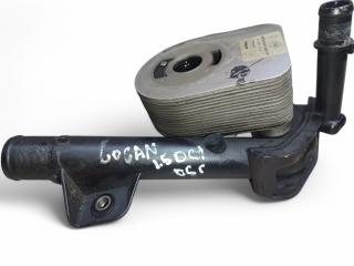 теплообменник масляного фильтра Renault Logan 1 поколение 2006, 1.5 л., дизель