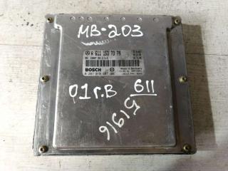 блок управления двигателем Mercedes-Benz C-Класс W203/S203/CL203 2001, 2.2 л., CDi, дизель, 6111537379