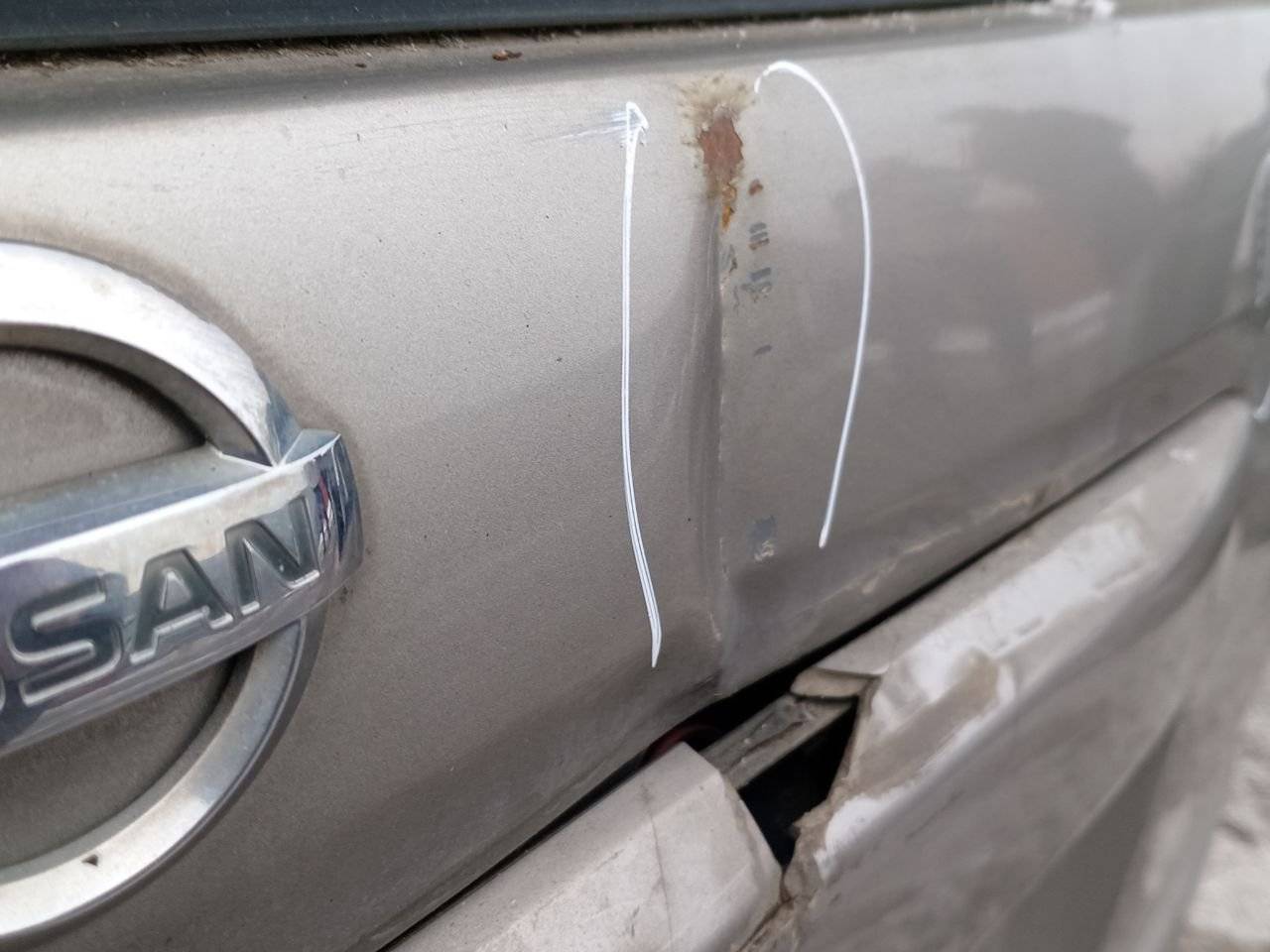 крышка багажника (дверь 3-5) Nissan X-Trail T30 2003 - фото №1