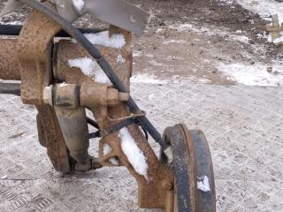 балка подвески задняя Peugeot Partner 1 поколение [рестайлинг] 2004