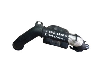 патрубок интеркулера Peugeot 3008 1 поколение 2012, 1.6 л., дизель