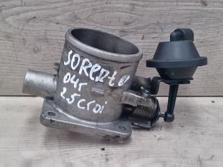 заслонка дроссельная Kia Sorento 1 поколение 2004, 2.5 л., дизель