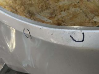 крыло переднее правое Fiat Punto 3 поколение 2006