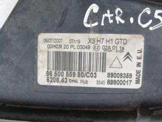 фара левая Citroen C5 1 поколение [рестайлинг] 2007