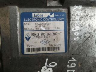 блок управления двигателем Renault Kangoo 1 поколение 1998, 1.9 л., дизель, минивэн