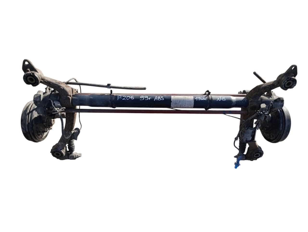 балка подвески задняя Peugeot 206 1 поколение 1999 - фото №1