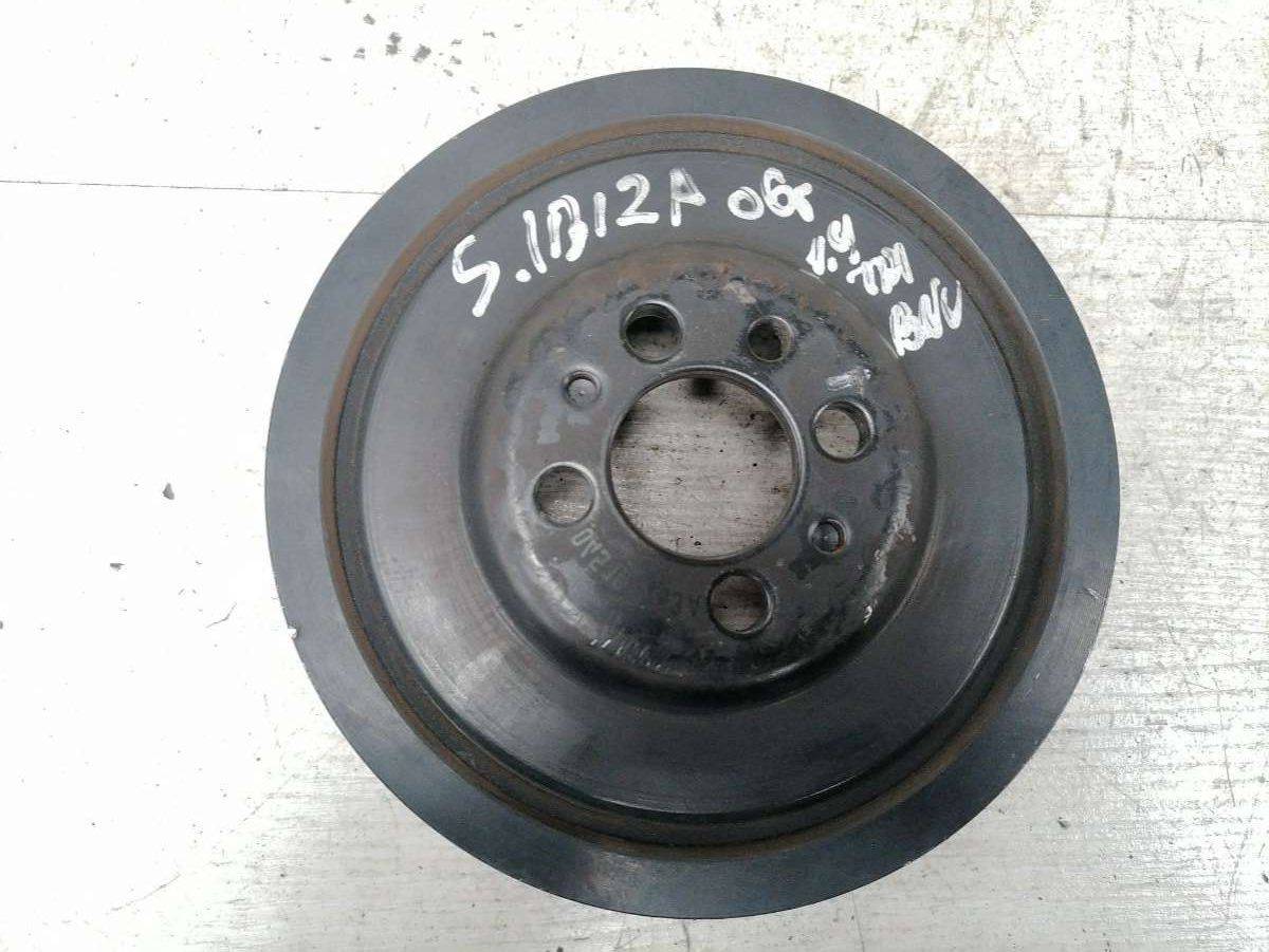 шкив коленвала SEAT Ibiza 3 поколение 2006, 1.4 л., TDi, дизель - фото №1