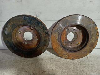 диск тормозной передний Toyota Yaris 1 поколение XP10 [рестайлинг] 2005