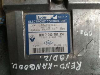 блок управления двигателем Renault Kangoo 1 поколение 2000, 1.9 л., дизель, фургон