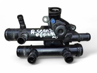 корпус термостата Renault Scenic 2 поколение 2006, 1.9 л., дизель