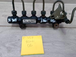 топливная рампа Peugeot 307 1 поколение [рестайлинг] 2006, 1.6 л., дизель