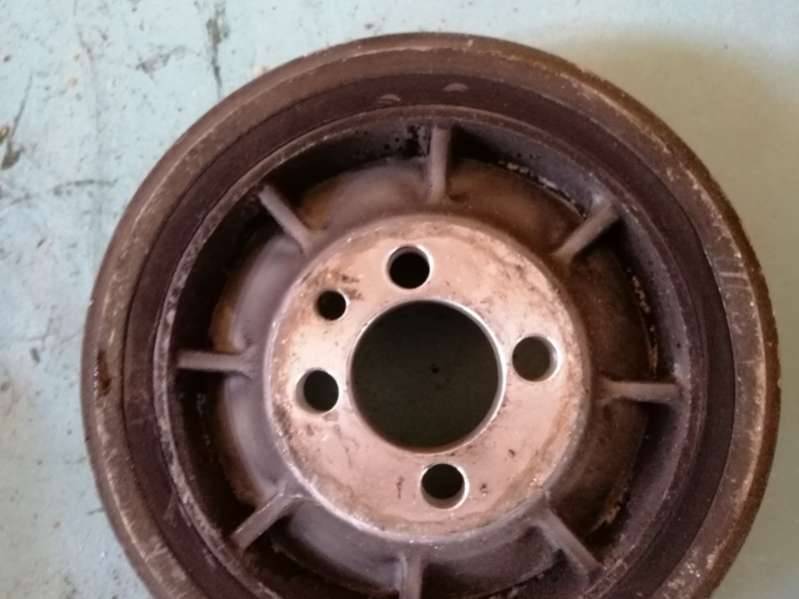 шкив коленвала Fiat Stilo 1 поколение 2001, 1.8 л., бензин, универсал - фото №1