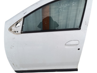 дверь передняя левая Renault Logan 1 поколение [рестайлинг] 2012