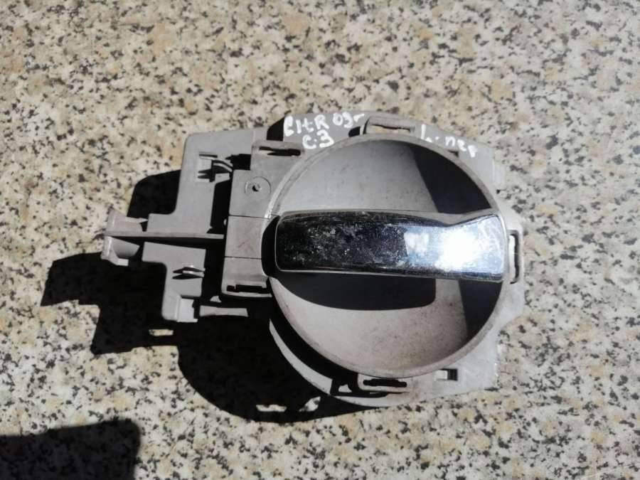 ручка внутренняя передняя левая Citroen C3 1 поколение 2003, 1.4 л., i, бензин, хетчбэк 5 дв. - фото №1
