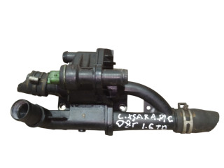 корпус термостата Citroen Xsara Picasso 1 поколение [рестайлинг] 2008, 1.6 л., дизель