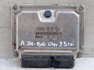 блок управления двигателем Audi A4 B6 2004, 2.5 л., TDi, дизель, 0281011388