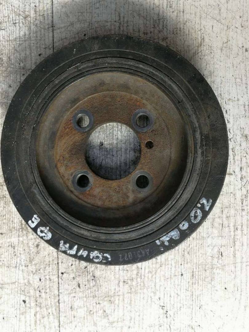 шкив коленвала Hyundai Santa Fe 1 поколение (SM) 2003, 2.0 л., CRDi, дизель - фото №1