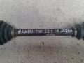 полуось передняя правая (приводной вал, ШРУС) Nissan Almera Tino V10 2001, 2.2 л., D, дизель - фото №3