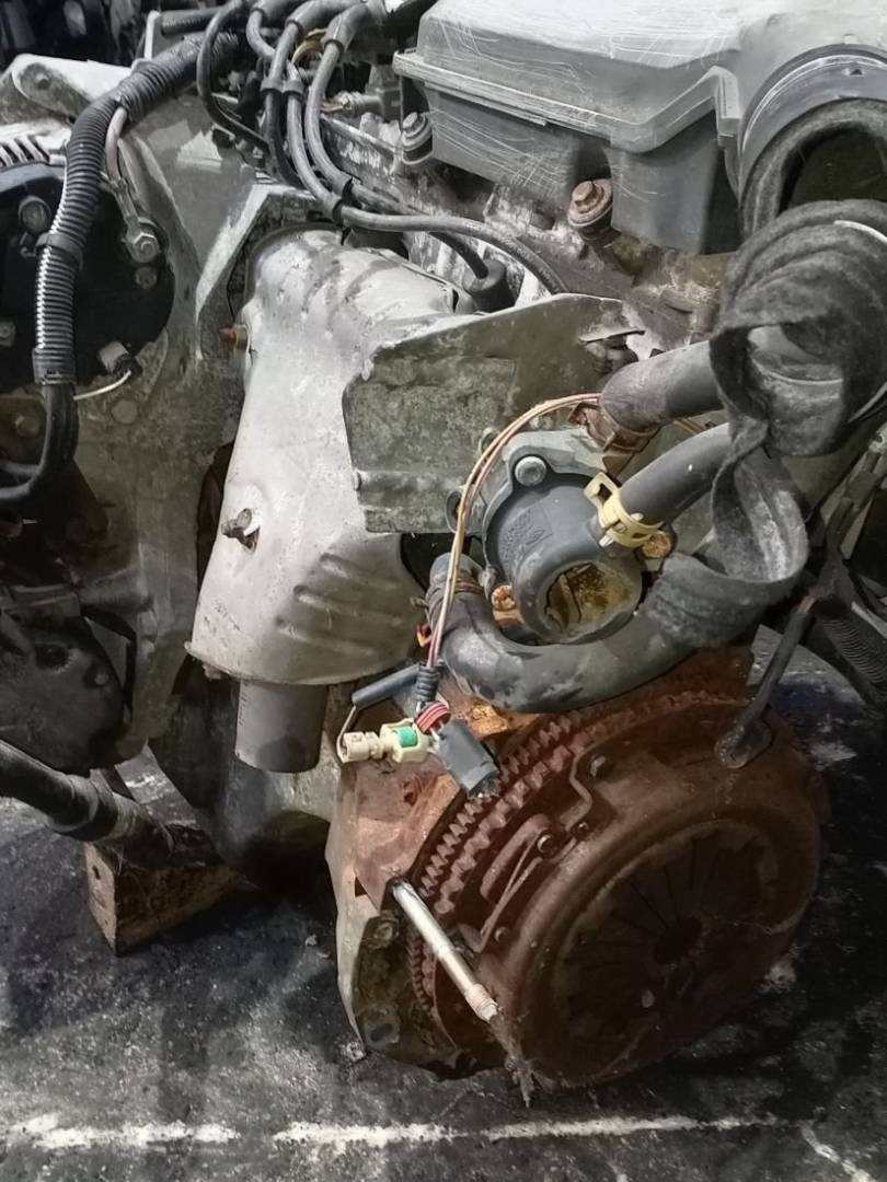 двигатель Renault Clio 2 поколение 1999, i, K7MF744 - фото №1