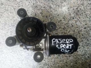 моторчик передних стеклоочистителей (дворников) Mitsubishi Pajero Sport 1 поколение [рестайлинг] 2003, 2.5 л., дизель