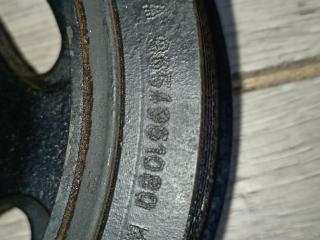 шкив коленвала Peugeot 208 1 поколение 2012, 1.6 л., HDi, дизель