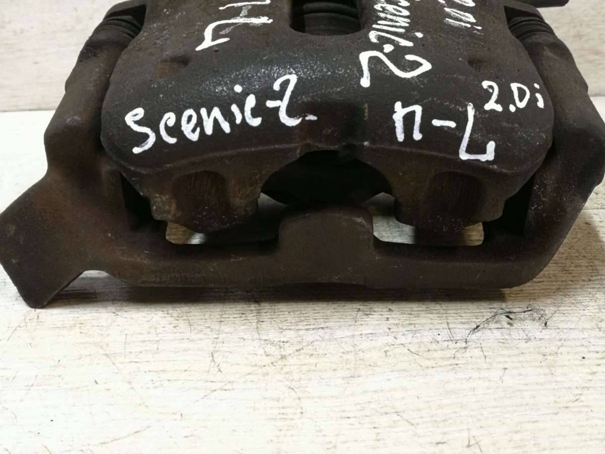 суппорт передний левый Renault Scenic 2 поколение 2004 - фото №1