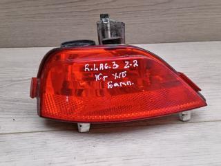 фонарь противотуманный правый Renault Laguna 3 поколение 2010, хетчбэк 5 дв.