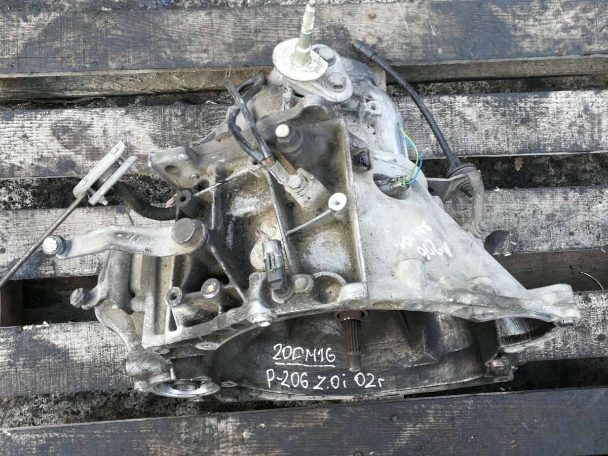КПП механическая (МКПП) Peugeot 206 1 поколение 2002, 2.0 л., i, бензин, 20DM16 - фото №1