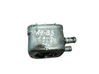 теплообменник масляного фильтра Audi A4 B5 1999, 1.9 л., дизель