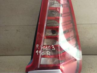 фонарь задний правый Renault Scenic 3 поколение 2011