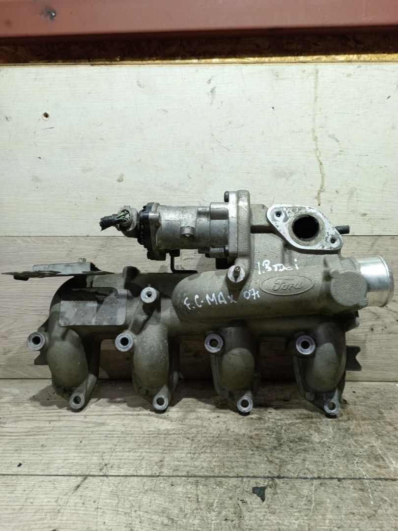 коллектор впускной Ford C-Max 1 поколение 2007, 1.8 л., дизель - фото №1