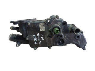 корпус термостата Peugeot 307 1 поколение 2002, 2.0 л., дизель