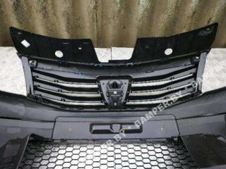 бампер передний Dacia Sandero 1 поколение 2009