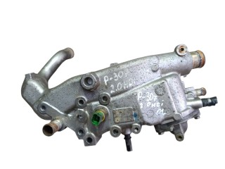 корпус термостата Peugeot 307 1 поколение 2001, 2.0 л., дизель