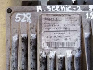 блок управления двигателем Renault Grand Scenic 2 поколение 2006, 1.5 л., дизель, минивэн